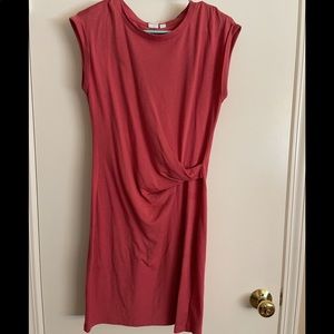 Gap side tie softspun midi dress
